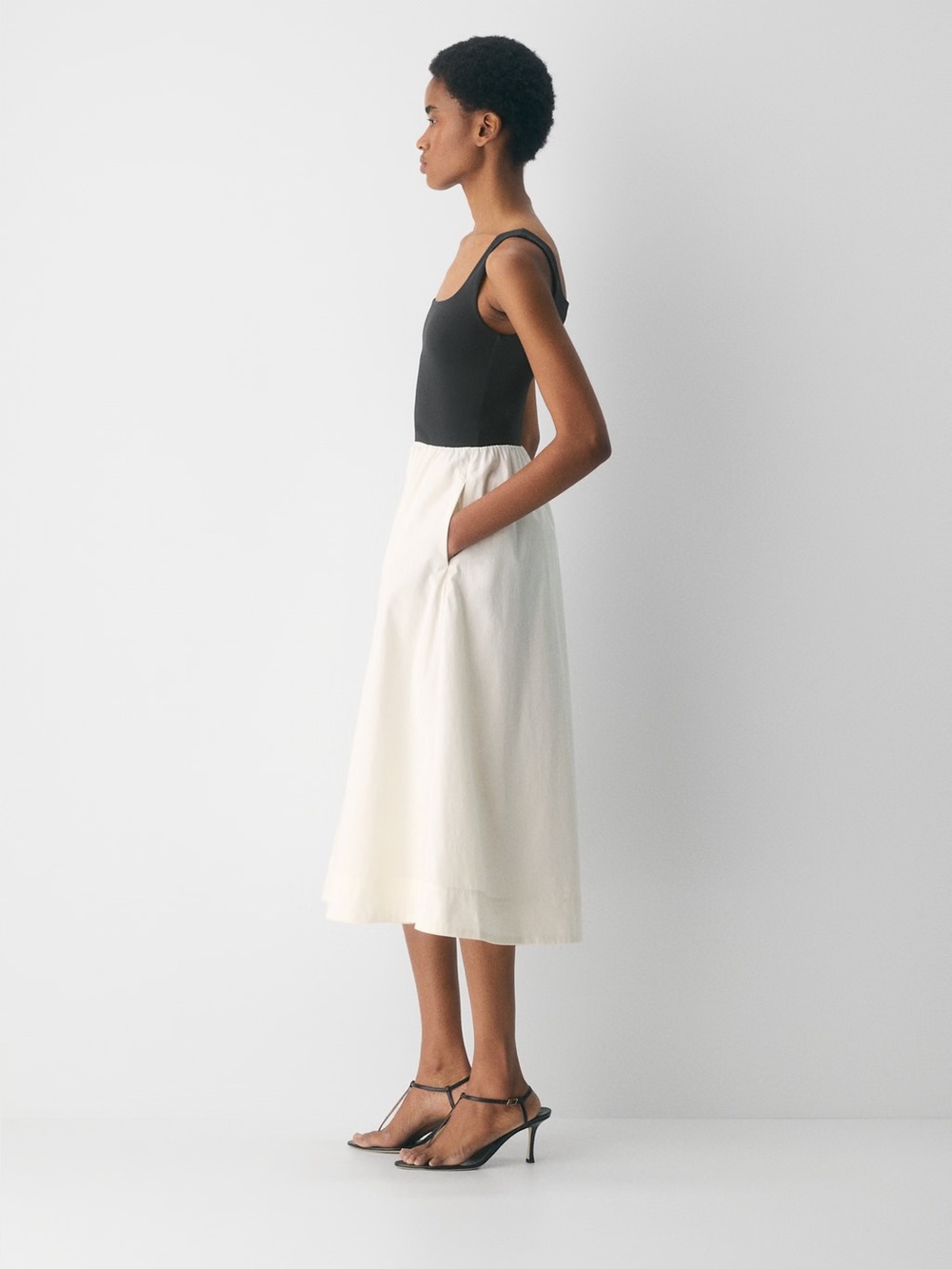 Aritzia Babaton Revive Poplin Dress - Picture 3 of 12
